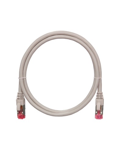 Шнур коммутационный 2хRJ45/8P8C F/UTP кат.5е (NMC-PC4SD55B-050-C-GY) NIKOMAX (5 м) в Калуге Патчкорды (медные) Pintop.ru