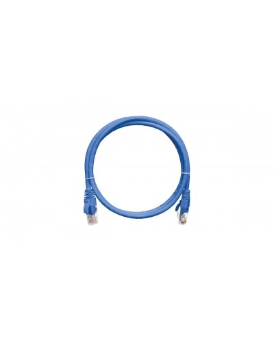 Шнур коммутационный 2хRJ45/8P8C, U/UTP, 4 пары, Кат.5е, LSZH, синий (2м) NIKOMAX NMC-PC4UD55B-020-C-BL в Калуге Патчкорды (медные) Pintop.ru