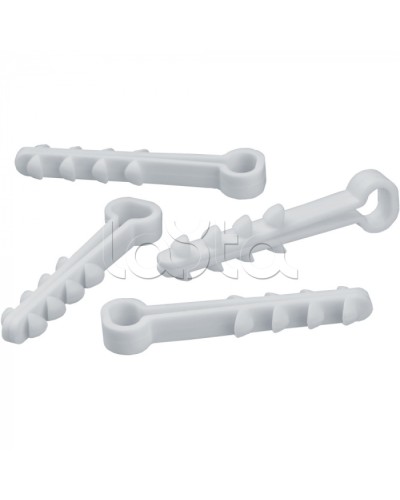 Дюбель-хомут Navigator 93 751 NCU-F-6-12-45-100-WH (100 шт/упак) в Калуге Крепеж: Дюбели, шурупы, саморезы Pintop.ru