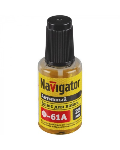 Флюс Navigator 93 265 NEM-Fl03-F22 (Ф-61А, 22 мл) в Калуге Аксессуары для кабель-канала Pintop.ru