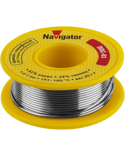 Припой Navigator 93 718 NEM-Pos04-61K-1-F20 в Калуге Аксессуары для кабель-канала Pintop.ru