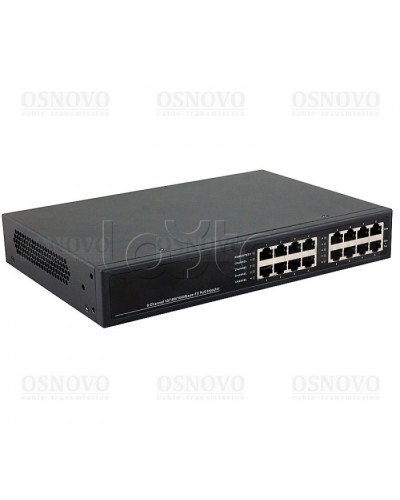 PoE-инжектор Gigabit Ethernet на 8 портов OSNOVO Midspan-8/150RG в Калуге Блоки питания для кожухов и камер Pintop.ru