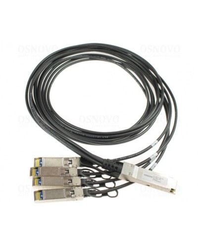 Объединительный DAC кабель OSNOVO OC-QSFP-4x10G-2M в Калуге Модули SFP/XFP/GBIC Pintop.ru
