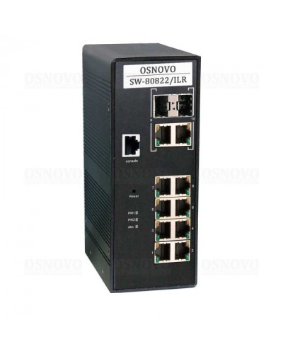 PoE коммутатор уличный промышленный OSNOVO SW-80822/ILR в Калуге Коммутаторы Pintop.ru
