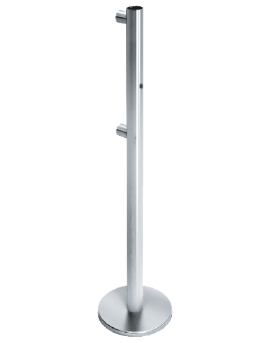 Стойка ограждения односторонняя Oxgard ВЗР2442.09.62 в Калуге Ограждения Pintop.ru