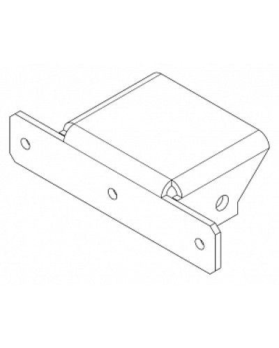 Накладка PERCo-MB-16.7 в Калуге Дополнительное оборудование для СКУД Pintop.ru