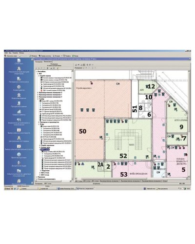 ПО Модуль Мониторинг PERCo-SM08 в Калуге Сетевая СКУД Perco Pintop.ru
