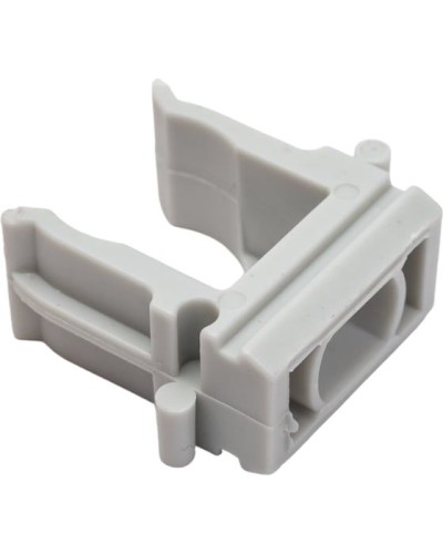 Крепёж-клипса для труб ø16 мм, серая (100 шт/уп)Rexant (28-0116-2) в Калуге Держатели, клипсы, скобы Pintop.ru