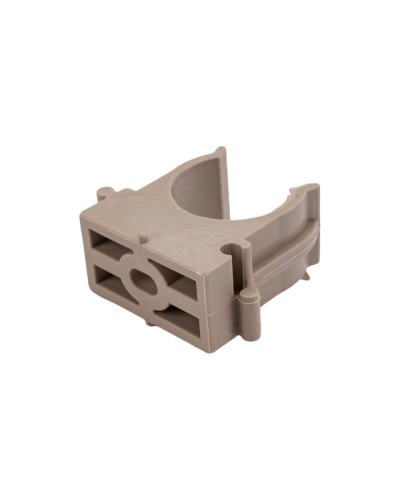 Крепёж-клипса для труб ø20 мм, серая (100 шт/уп)Rexant (28-0120-2) в Калуге Держатели, клипсы, скобы Pintop.ru