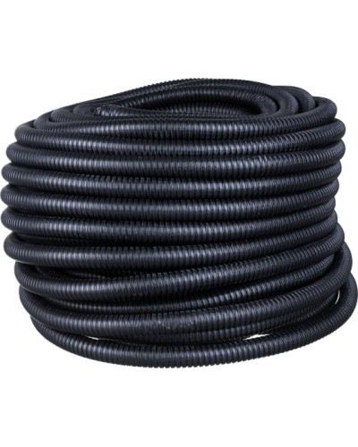 Металлорукав в ПВХ изоляции МРПИнг-20 (РЗ-Ц-ПВХнг), черный REXANT (28-2020-50) в Калуге Металлорукав Pintop.ru