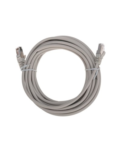Патч-корд F/UTP, CAT 5e, RJ45-RJ45, 26AWG, LSZH, серый, 5м REXANT 02-0110-5 в Калуге Патчкорды (медные) Pintop.ru
