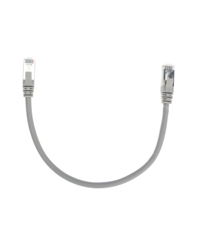 Патч-корд F/UTP, CAT 6, RJ45-RJ45, 26AWG, LSZH, серый, 0,3м REXANT 02-0210-03 в Калуге Патчкорды (медные) Pintop.ru