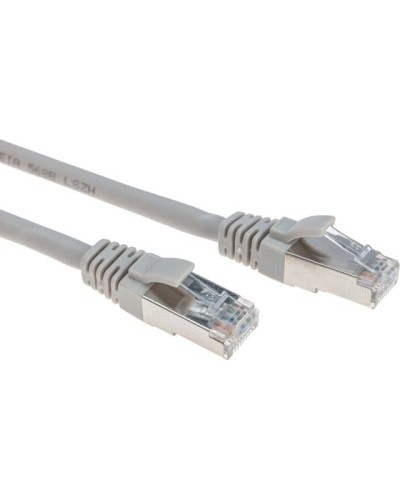 Патч-корд F/UTP, CAT 6, RJ45-RJ45, 26AWG, LSZH, серый, 5м REXANT 02-0210-5 в Калуге Патчкорды (медные) Pintop.ru