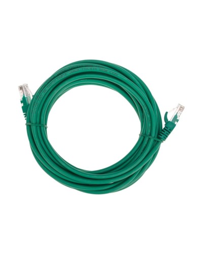 Патч-корд U/UTP, CAT 5e, RJ45-RJ45, 26AWG, LSZH, зеленый, 5м REXANT 02-0106-5 в Калуге Патчкорды (медные) Pintop.ru