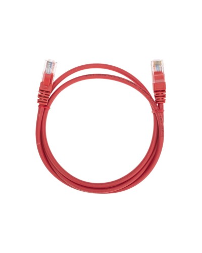 Патч-корд U/UTP, CAT 5e, RJ45-RJ45, 26AWG, LSZH, красный, 1м REXANT 02-0103-1 в Калуге Патчкорды (медные) Pintop.ru