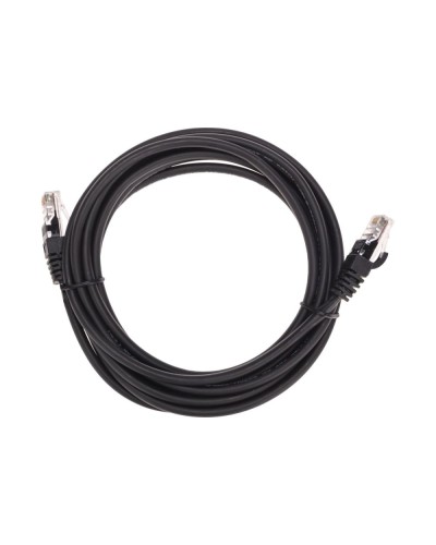Патч-корд U/UTP, CAT 5e, RJ45-RJ45, 26AWG, LSZH, черный, 3м REXANT 02-0102-3 в Калуге Патчкорды (медные) Pintop.ru