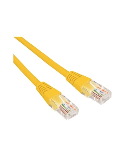 Патч-корд U/UTP, CAT 6, RJ45-RJ45, 26AWG, LSZH, желтый, 0,3м REXANT 02-0295-03 в Калуге Патчкорды (медные) Pintop.ru