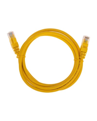 Патч-корд U/UTP, CAT 6, RJ45-RJ45, 26AWG, LSZH, желтый, 1,5м REXANT 02-0295-105 в Калуге Патчкорды (медные) Pintop.ru