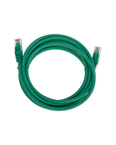 Патч-корд U/UTP, CAT 6, RJ45-RJ45, 26AWG, LSZH, зеленый, 3м REXANT 02-0296-3 в Калуге Патчкорды (медные) Pintop.ru