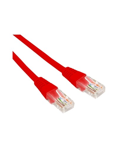 Патч-корд U/UTP, CAT 6, RJ45-RJ45, 26AWG, LSZH, красный, 0,3м REXANT 02-0293-03 в Калуге Патчкорды (медные) Pintop.ru