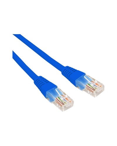 Патч-корд U/UTP, CAT 6, RJ45-RJ45, 26AWG, LSZH, синий, 0,3м REXANT 02-0294-03 в Калуге Патчкорды (медные) Pintop.ru
