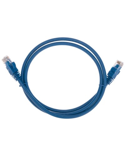 Патч-корд U/UTP, CAT 6, RJ45-RJ45, 26AWG, LSZH, синий, 1м REXANT 02-0294-1 в Калуге Патчкорды (медные) Pintop.ru
