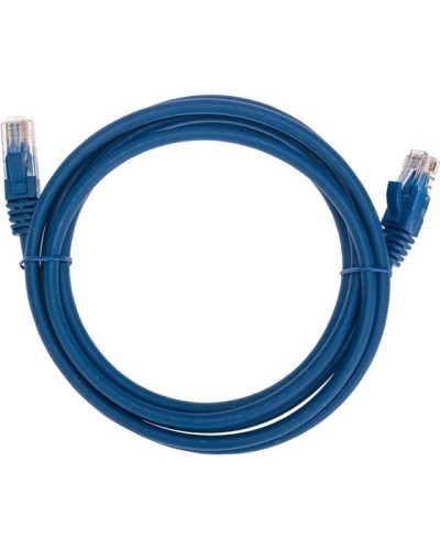 Патч-корд U/UTP, CAT 6, RJ45-RJ45, 26AWG, LSZH, синий, 2м REXANT 02-0294-2 в Калуге Патчкорды (медные) Pintop.ru