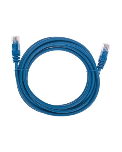 Патч-корд U/UTP, CAT 6, RJ45-RJ45, 26AWG, LSZH, синий, 3м REXANT 02-0294-3 в Калуге Патчкорды (медные) Pintop.ru