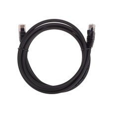 Патч-корд U/UTP, CAT 6, RJ45-RJ45, 26AWG, LSZH, черный, 2м REXANT 02-0292-2