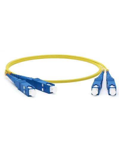 Патч-корд оптический соединительный (SM), 9/125 (OS2), SC/UPC-SC/UPC, (Duplex), LSZH, 1м 50-2011 в Калуге Патч-корды оптические Pintop.ru