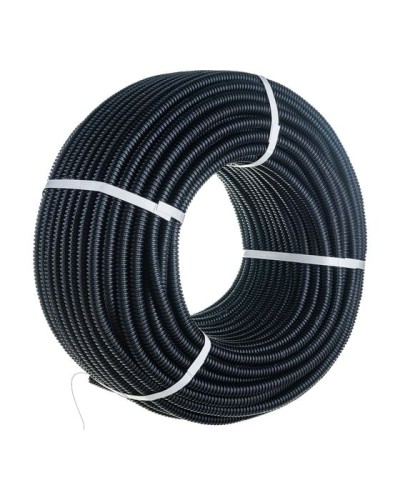 Труба гофрированная ПНД 16 с зондом (100 м) Rexant (28-0016-3) в Калуге Труба гофрированная Pintop.ru