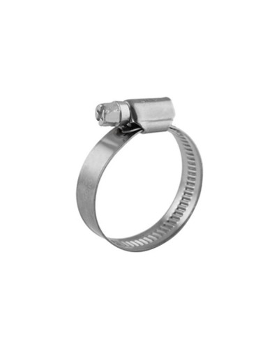 Хомут червячный 20-32/12-0,8мм, нержавеющая сталь W2, (50 шт/уп) REXANT 07-0720-12 в Калуге Стяжки-хомуты Pintop.ru