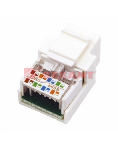 Гнездо вставка RJ-45 (Keystone Jack) CAT5e, ТИП-2 (10шт/уп) REXANT 03-1012 в Калуге Коннекторы Pintop.ru