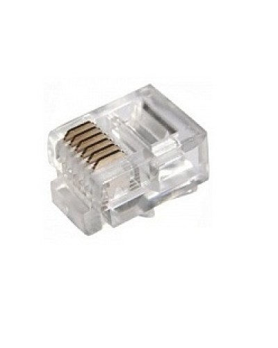 Джек телефонный 6P6C (100шт/уп) REXANT 05-1013 в Калуге Коннекторы Pintop.ru