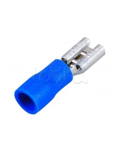 Клемма плоская изолированная 1.5-2.5 мм² (КПИ гнездо - 5.6мм) (100шт/уп) REXANT 08-0432 в Калуге Клеммные колодки Pintop.ru