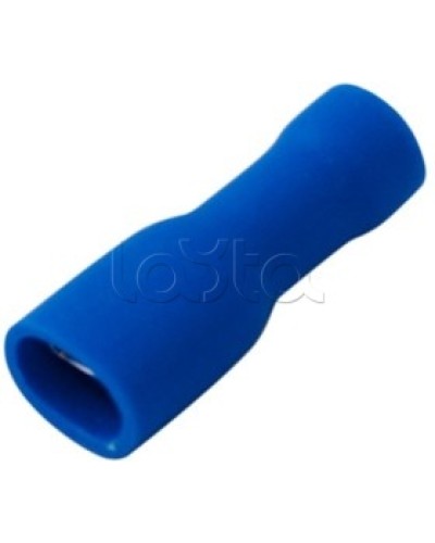 Клемма плоская полностью изолированная 1.5-2.5 мм² (КППИ гнездо - 5мм) (100шт/уп) REXANT 08-0631 в Калуге Клеммные колодки Pintop.ru