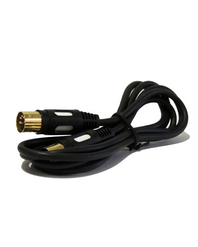 Шнур DIN 5PIN Plug - DIN 5PIN Plug 1.5 м GOLD (10шт/уп) REXANT 17-2522 в Калуге Патч-корды и пигтейлы Pintop.ru