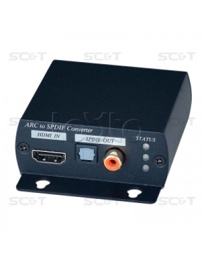 Преобразователь цифрового аудио из HDMI сигнала SC&T ARC01 в Калуге Видеоусилители, Модуляторы, Делители Pintop.ru
