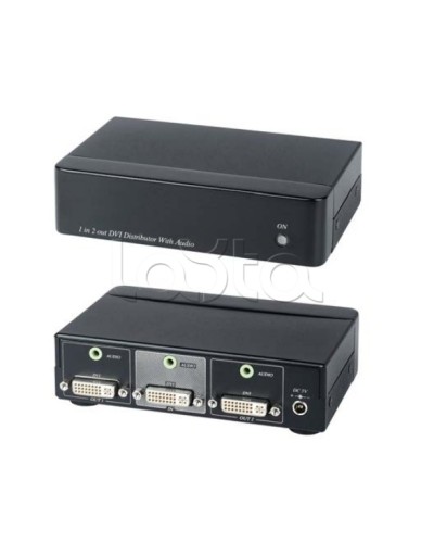 Усилитель-разветвитель DVI и аудио сигнала SC&T DD02A в Калуге Видеоусилители, Модуляторы, Делители Pintop.ru
