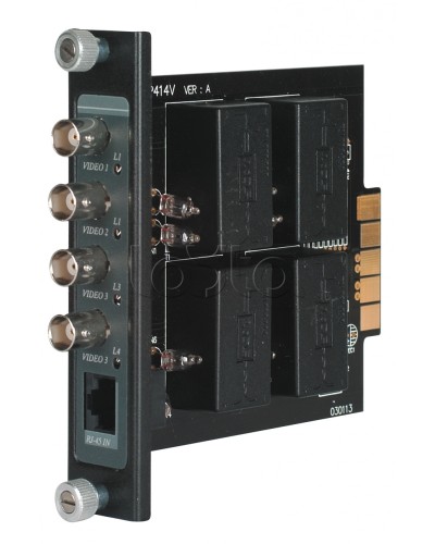 Приемник пассивный 4-х видеосигналов по витой паре, до 600 м SC&T TRP414VH в Калуге Видеоусилители, Модуляторы, Делители Pintop.ru