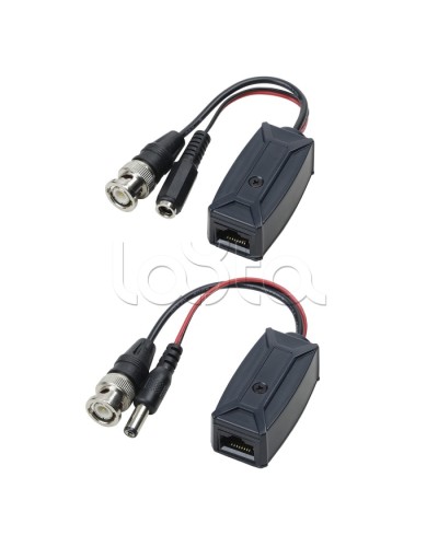 Комплект для передачи HDCVI/HDTVI/AHD видео и питания по витой паре SC&T TTP111HDP-LK в Калуге Видеоусилители, Модуляторы, Делители Pintop.ru