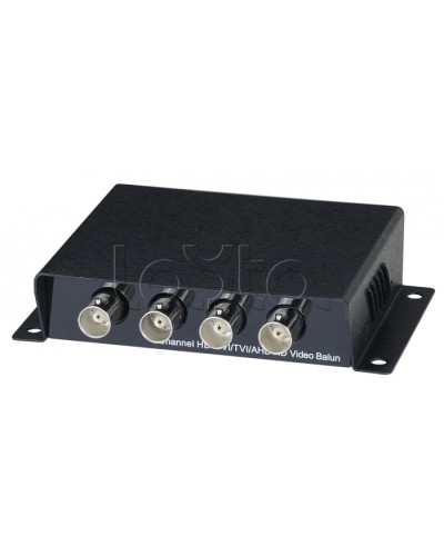 Приемопередатчик пассивный 4-канальный, HDCVI/TVI/AHD, по витой паре SC&T TTP414HD в Калуге Видеоусилители, Модуляторы, Делители Pintop.ru