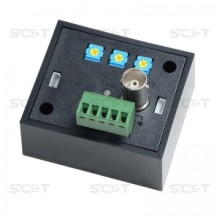 Приёмник активный HDTVI / HDCVI / AHD по витой паре SC&T TTA111HDR