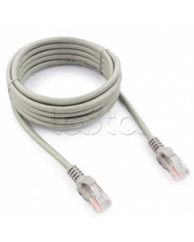 Коммутационный шнур категории, 5e U/UTP , 4х2х(7х0,21), LSZH, 1м, серый SPL (500078) в Калуге Патч-корды и пигтейлы Pintop.ru