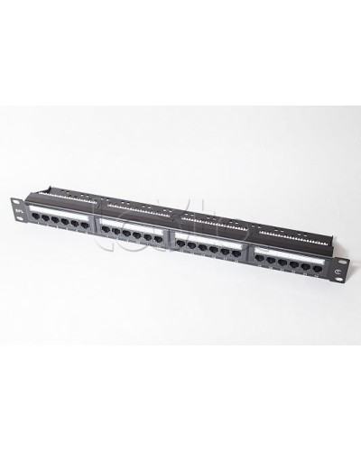 Коммутационная панель 19 категории 6 UTP 1U 24 порта SPL (500007) в Калуге Патч панель Pintop.ru