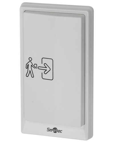 Кнопка пластиковая, накладная, локтевая, НЗ/НР контакты, размер: 175х95х25 мм Smartec ST-EX710-WT в Калуге Кнопки выхода Pintop.ru