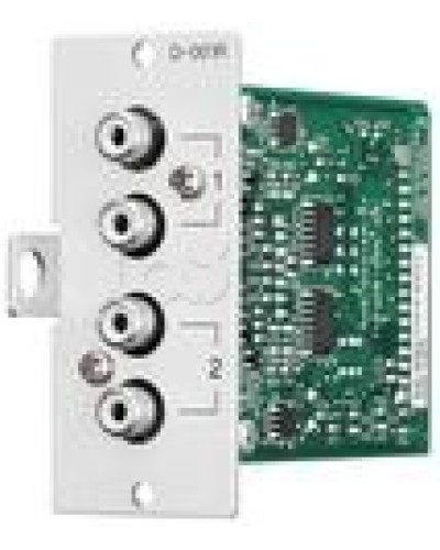 Модуль стерео входа небалансный 2-х канальный TOA D-001R в Калуге Системы оповещения и трансляции TOA Pintop.ru