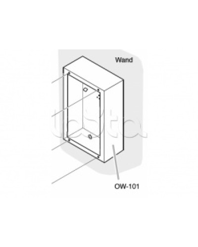Коробка накладная TOA OW-101 в Калуге Аксессуары для СОУЭ Pintop.ru