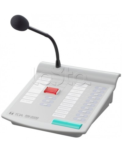 Панель микрофонная TOА RM-200M S в Калуге Системы оповещения и трансляции TOA Pintop.ru