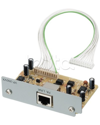 Модуль входа для усилителя серии VX-2000 TOА VP-200VX в Калуге Системы оповещения и трансляции TOA Pintop.ru